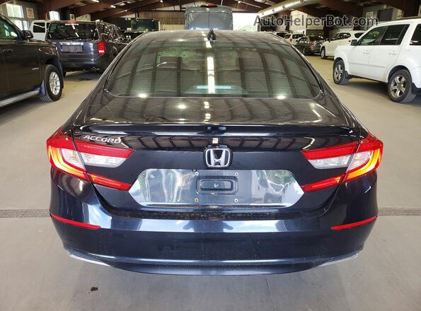 1HGCV1F15KA118421 2019 HONDA ACCORD Black Vista trasera