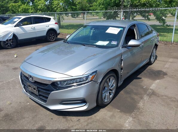1HGCV1F15KA140080 2019 HONDA ACCORD Silver Առջևի ձախ երեք քառորդ տեսարան