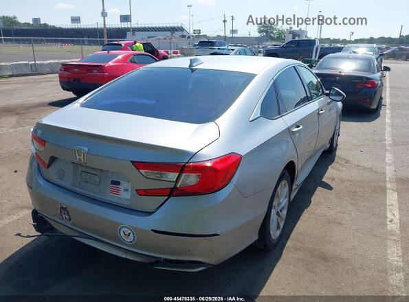 1HGCV1F15KA140080 2019 HONDA ACCORD Silver Հետևի աջ