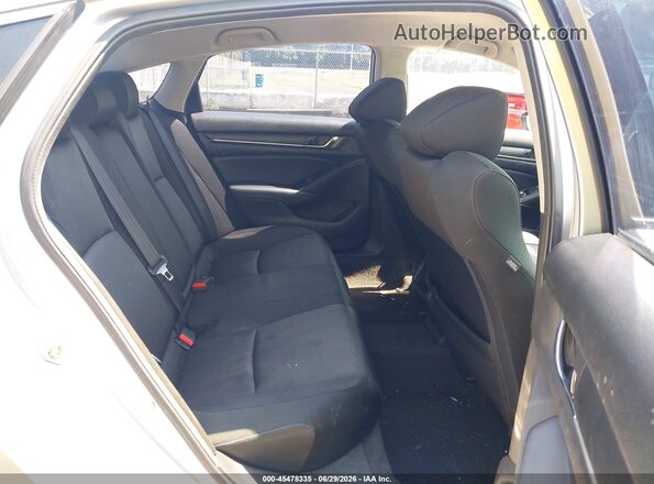 1HGCV1F15KA140080 2019 HONDA ACCORD Silver VIN կոդի պիտակի տեսք
