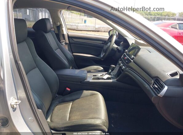 1HGCV1F15KA140080 2019 HONDA ACCORD Silver Սալոնի դիմացի տեսք