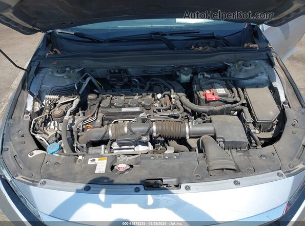 1HGCV1F15KA140080 2019 HONDA ACCORD Silver Հետևի տեսք