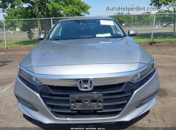 1HGCV1F15KA140080 2019 HONDA ACCORD Silver Սարքավորումների վահանակի տեսք