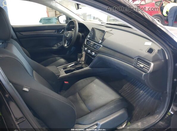 1HGCV1F15KA145232 2019 HONDA ACCORD Black 