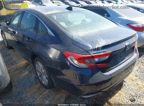 1HGCV1F15KA161351 2019 HONDA ACCORD Blue Հետևի ձախ