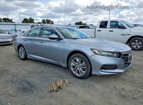 1HGCV1F15KA173841 2019 HONDA ACCORD Silver Delantero derecho