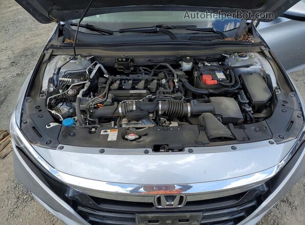 1HGCV1F15KA173841 2019 HONDA ACCORD Silver Vista interior trasera