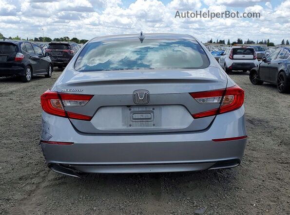 1HGCV1F15KA173841 2019 HONDA ACCORD Silver Vista trasera