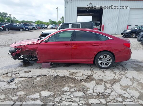 1HGCV1F15LA045102 2020 HONDA ACCORD Темно-бордовый Панорамный вид салона 360°