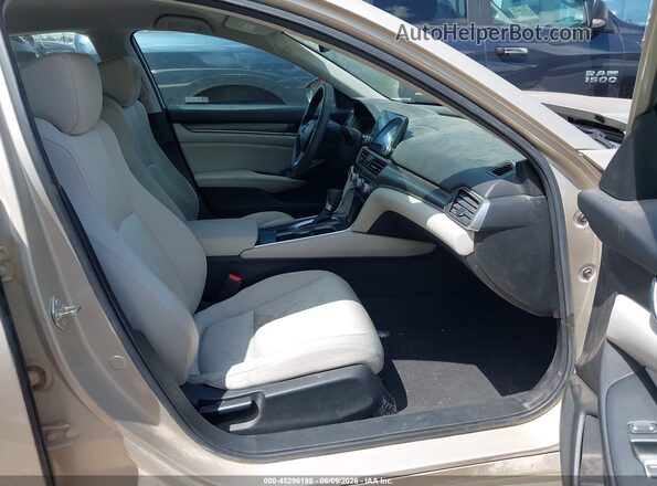 1HGCV1F15LA070856 2020 HONDA ACCORD Gold Widok wnętrza z przodu