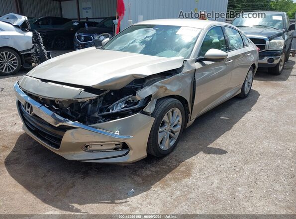 1HGCV1F15LA070856 2020 HONDA ACCORD Gold Przód lewy