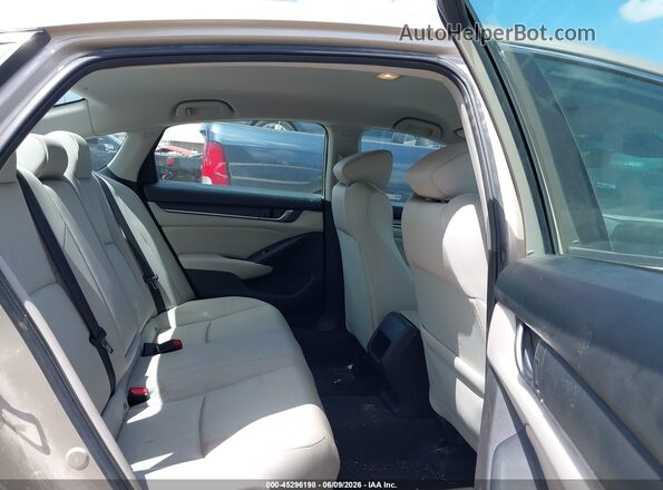 1HGCV1F15LA070856 2020 HONDA ACCORD Gold Widok naklejki z numerem VIN