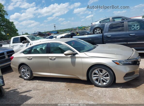 1HGCV1F15LA070856 2020 HONDA ACCORD Gold Widok wnętrza z tyłu