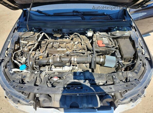 1HGCV1F15LA088788 2020 HONDA ACCORD Black უკანა სალონის ხედი