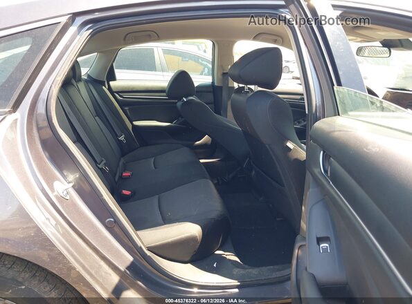 1HGCV1F15NA043787 2022 HONDA ACCORD Gray Vista de la etiqueta del VIN