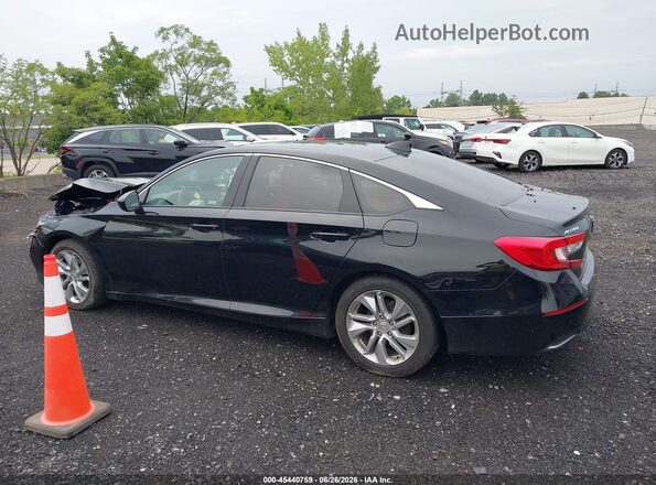 1HGCV1F16JA070412 2018 HONDA ACCORD Black Vista interior trasera