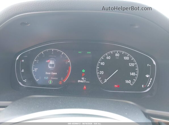 1HGCV1F16JA263403 2018 HONDA ACCORD Black Vista de los asientos traseros
