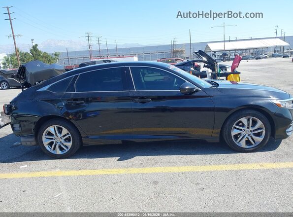 1HGCV1F16JA263403 2018 HONDA ACCORD Black Vista interior de 360 grados