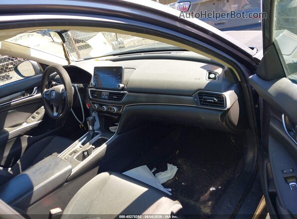 1HGCV1F16JA268407 2018 HONDA ACCORD Gray Vista interior delantera