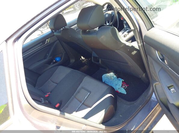1HGCV1F16JA268407 2018 HONDA ACCORD Gray Vista de la etiqueta del VIN