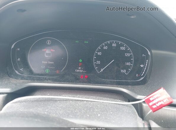 1HGCV1F16KA069505 2019 HONDA ACCORD Gray Вид задніх сидінь