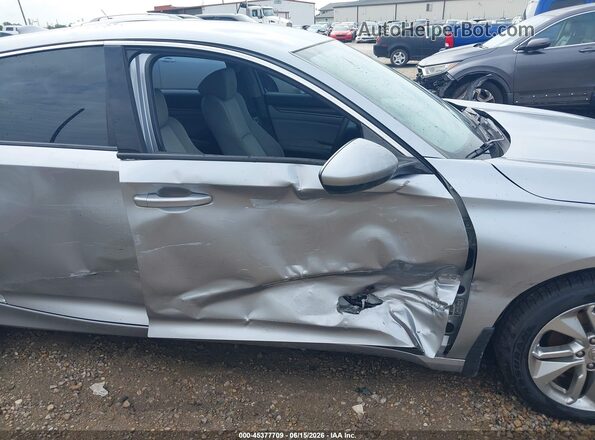 1HGCV1F16KA069505 2019 HONDA ACCORD Gray Вид спереду