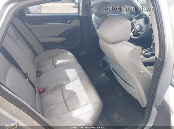 1HGCV1F16KA069505 2019 HONDA ACCORD Gray Вид наклейки з VIN-кодом