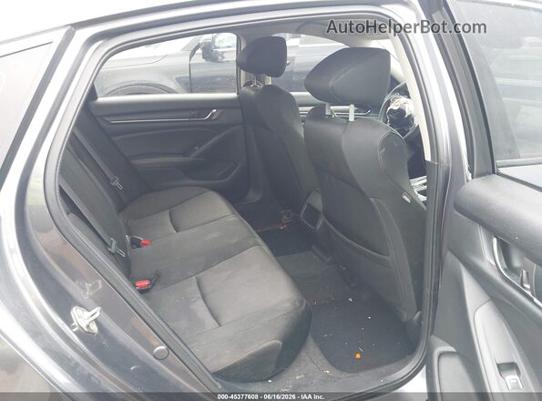1HGCV1F16KA083582 2019 HONDA ACCORD Gray Вид наклейки з VIN-кодом