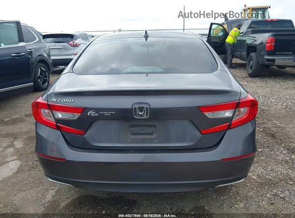 1HGCV1F16KA083582 2019 HONDA ACCORD Gray 