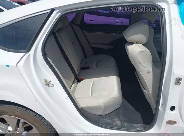 1HGCV1F16KA106570 2019 HONDA ACCORD White VIN sticker view