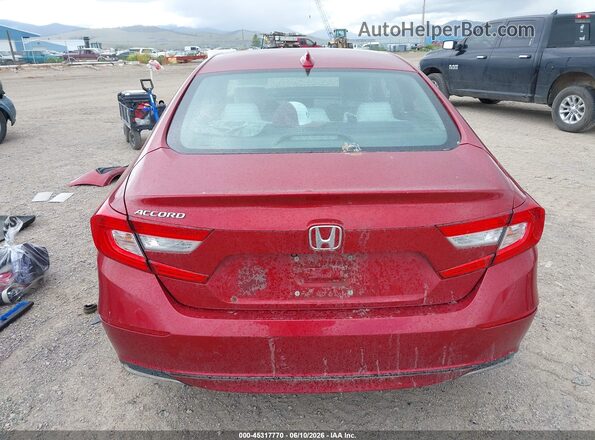 1HGCV1F16LA076472 2020 HONDA ACCORD Red 