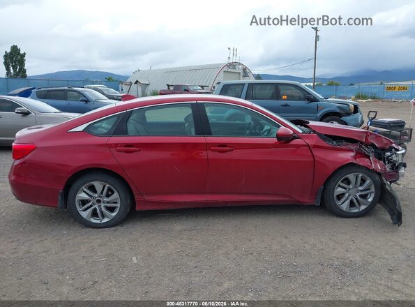 1HGCV1F16LA076472 2020 HONDA ACCORD Red Панорамний вид салону 360°