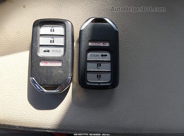 1HGCV1F16LA076472 2020 HONDA ACCORD Red Вид панелі приладів