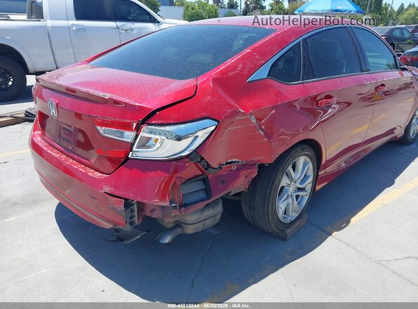 1HGCV1F16LA086709 2020 HONDA ACCORD Red წინა ხედი
