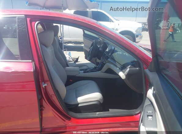 1HGCV1F16LA086709 2020 HONDA ACCORD Red წინა სალონის ხედი