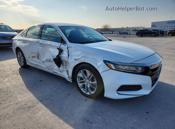 1HGCV1F16LA107770 2020 HONDA ACCORD White Przód prawy