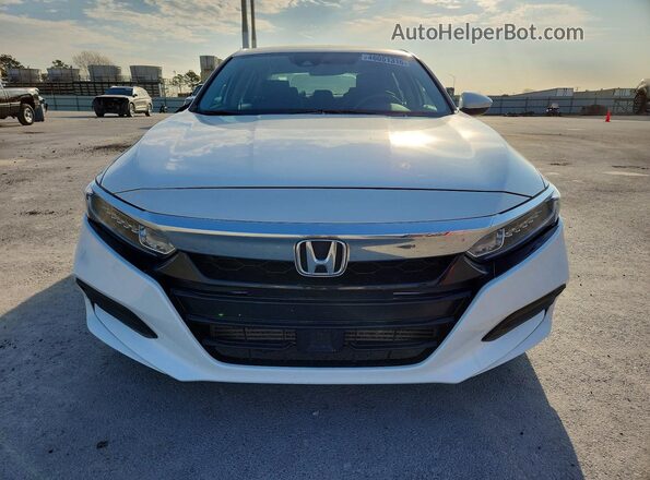 1HGCV1F16LA107770 2020 HONDA ACCORD White Widok z przodu