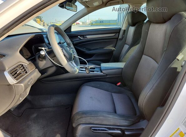 1HGCV1F16LA107770 2020 HONDA ACCORD White Widok wnętrza z przodu