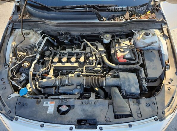 1HGCV1F16LA107770 2020 HONDA ACCORD White Widok wnętrza z tyłu