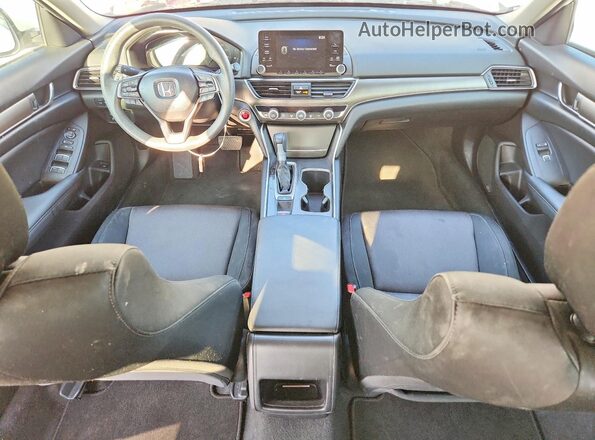 1HGCV1F16LA107770 2020 HONDA ACCORD White Widok deski rozdzielczej