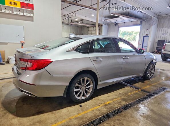 1HGCV1F16MA029511 2021 HONDA ACCORD Silver Tył prawy
