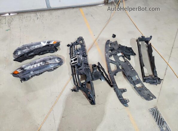 1HGCV1F16MA029511 2021 HONDA ACCORD Silver Widok komory silnika