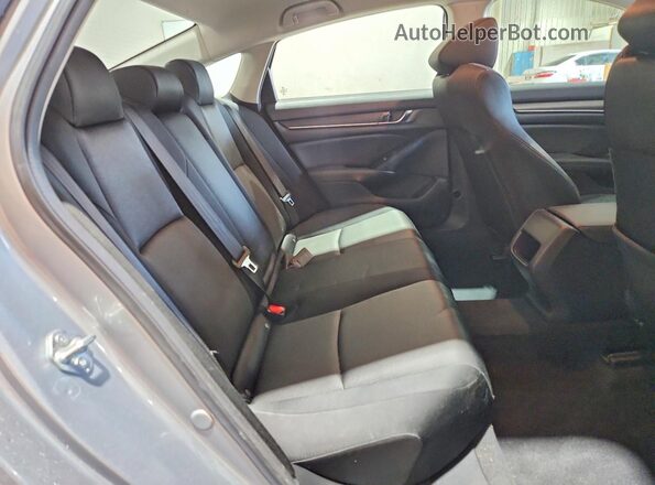 1HGCV1F16MA029511 2021 HONDA ACCORD Silver Widok tylnych siedzeń