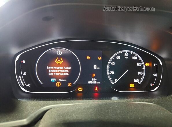 1HGCV1F16MA029511 2021 HONDA ACCORD Silver Widok zestawu wskaźników