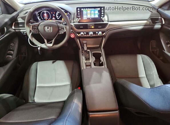 1HGCV1F16MA029511 2021 HONDA ACCORD Silver Widok deski rozdzielczej
