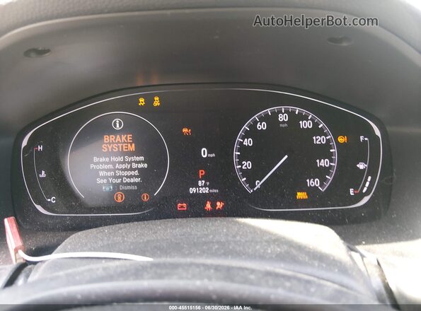 1HGCV1F16MA052058 2021 HONDA ACCORD Red Հետևի նստատեղերի տեսք