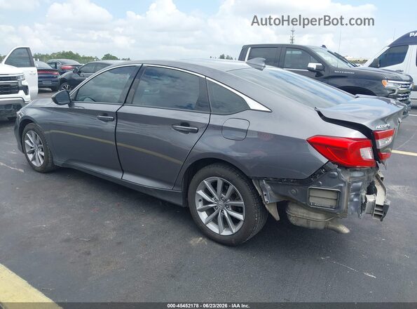 1HGCV1F16MA090700 2021 HONDA ACCORD Gray Задня ліва чверть