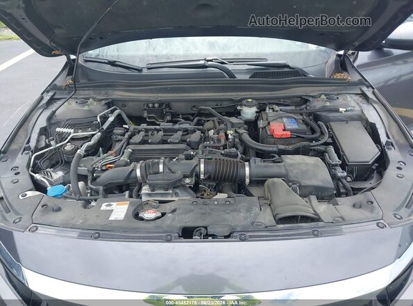 1HGCV1F16MA090700 2021 HONDA ACCORD Gray Вид ззаду