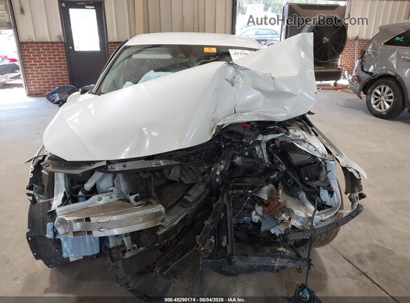 1HGCV1F16MA103980 2021 HONDA ACCORD Белый Вид щитка приборов