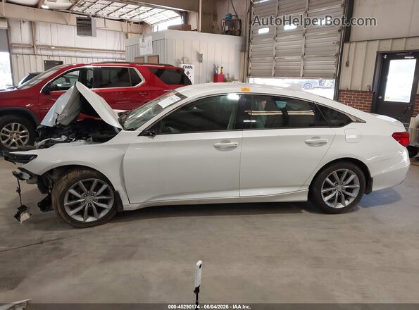 1HGCV1F16MA103980 2021 HONDA ACCORD Белый Панорамный вид салона 360°